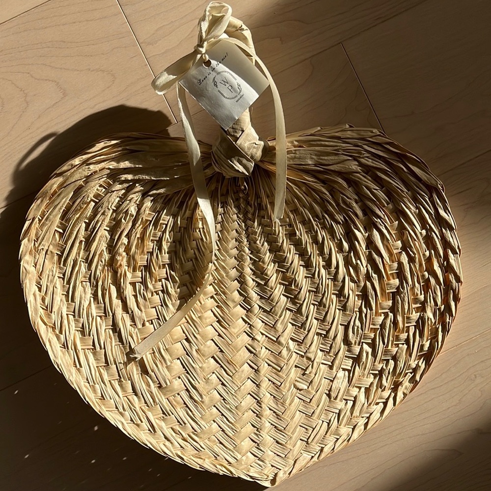 Wedding bamboo handheld fan: pack of 5 fans